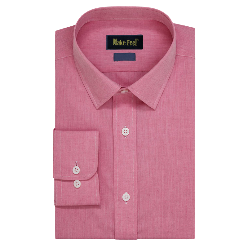粉红色商务衬衫